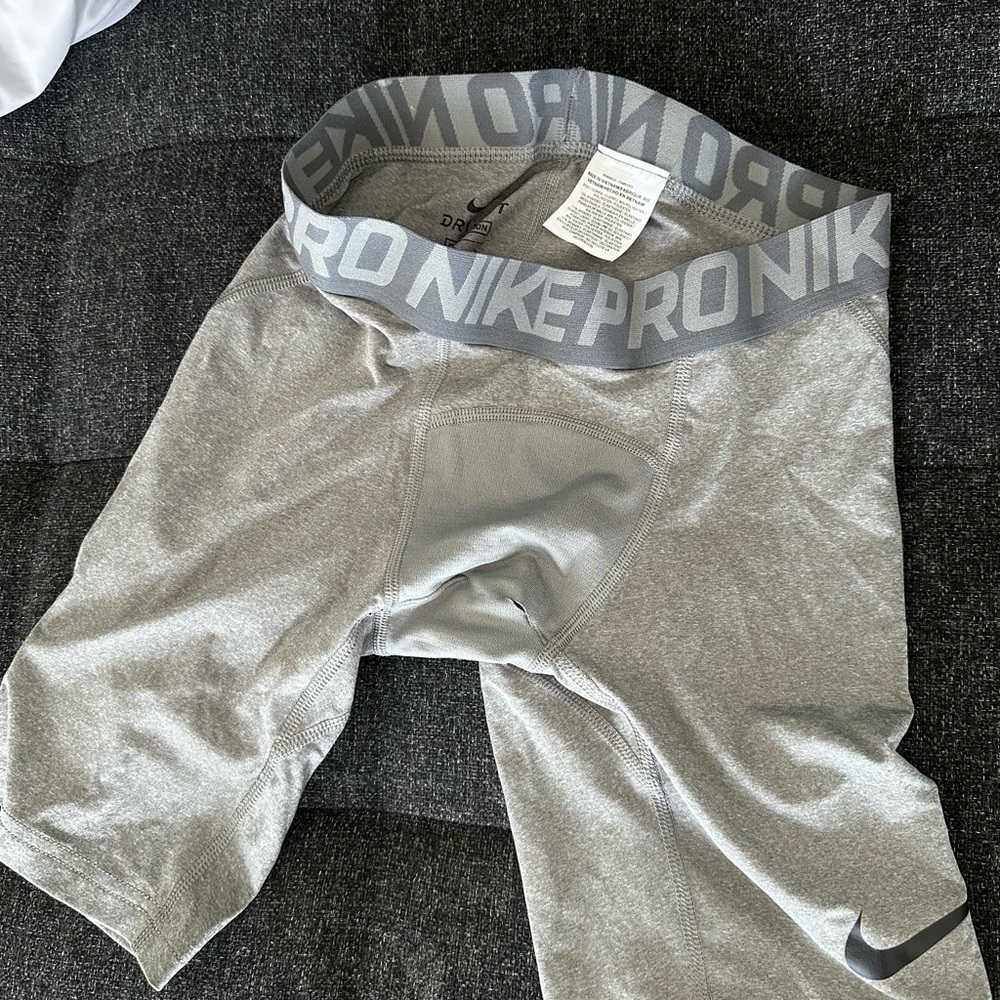 Nike Pro Gray Performance Compression Shortd